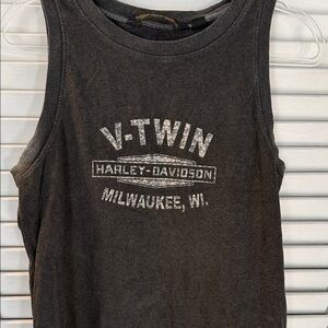 Harley-Davidson Black V-Twin Tank